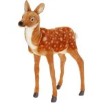 Fawn Plush Doll — 32-Inch Large Standing Fawn
