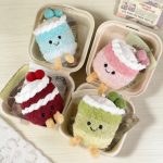 Cherry Cake Fruit-Shaped Plush Doll — Birthday Cake Style